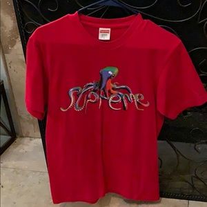 supreme tee octopus
